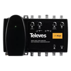 Televes MiniKom F Broadband Multiband Amplifier 4 Input - 539201