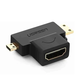 UGREEN Micro HDMI + Mini HDMI Male to HDMI Female Adapter